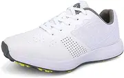 [SDEQA] Waterproof Golf Shoes for Mens Spikeless Outdoor Breathable Golf Sport Training Big Size