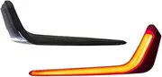 Compatible with Honda Civic 10th Gen 2016-2022 Hatchback Type R LED Reflector Light Rear Bumper Lamp Assembly Car Accessories