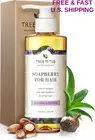 ORGANIC ARGAN Oil Hydrating Shampoo pH5 Balanced Chamomile Olive LAVENDER OIL