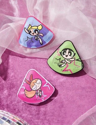 The Powerpuff Girls Makeup Puff Make Up Powder Puff Skincare 3 Piece Set