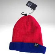 New With Tags Brixton Beanie One Size New Color Red And Blue