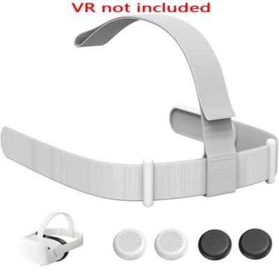 Easy to Install Premium Real Head Strap Headset For Meta Oculus Quest 2 VR NEW