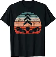 VidiAmazing Retro Pinball Machine Flippers - Vintage Arcade Game ds1565 T-Shirt