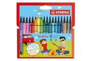 Stabilo 68 Fibre Tip Pens Mini Wallet 18