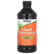 NOW Foods, Liquid Chlorophyll, Mint , 16 fl oz (473 ml)