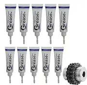 Cycling Chain Lube - Portable Bearing Oil - 10x Lubricant for Chainsaws, Multifunctional Roller Skates Supplies for Bikes