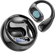 M76 Wireless Earbuds Bluetooth Headphones Sport for Business, Study and Travel,Black True Wireless Earphones
