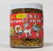 This Little Goat SPICY Chili Crunch Topping Jar 6.9oz Spicy Hot Condiment
