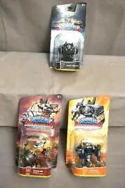 Skylanders Superchargers Kaos Trophy, High Volt & Smash Hit Brand New in Package