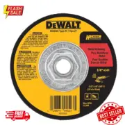 Dewalt Grinding Wheel 4-1/2"x1/4"x5/8" Metal General Purpose Disc, 2pc