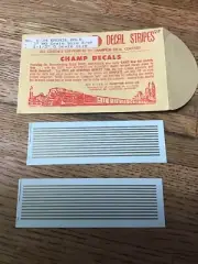 HO Champ Decals S-34 Bronze Gold Stripes