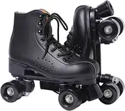 Double Row Roller Skates Women, Men Four Wheels Roller Blades Adult Buckle Flash Speed for Indoor Outdoor