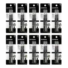 10 Covergirl Easy Breezy Brow Fill + Define Eye Pencils & Sharpener #500 Black