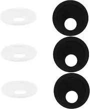 TEHAUX 6pcs Camera Privacy Covers for Phone Webcam Durable Stickers with Easy Peel Adhesive Protection for Lens Simple Open Close Mechanism Use