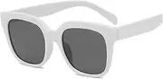 [Generic] Fashion Square Large Frame Women Sunglasses Outdoor Vacation Sports Men Sunglasses