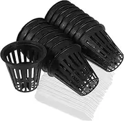 KITANDOVE Hydroponic Pots Slotted Mesh Net Cups for Vegetable Plants Planting Germination Baskets