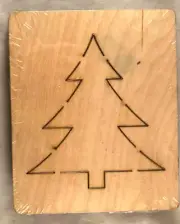 AccuCut Die #C1900L - Tree #3 - Large Tree