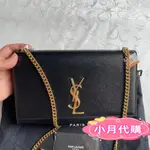 歐洲代購 YSL 聖羅蘭 KATE 魚子醬牛皮手袋 364021 信封包 斜挎包 單肩包 翻蓋包 中號 鏈條包 免運