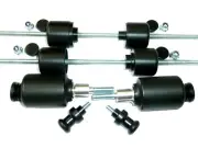 BMW S1000RR 2019 - 2022 CRASH PROTECTION KIT AXLES FRAME PADDOCK SLIDERS OGGYS