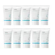 MISSHA - All-Around Safe Block Aqua Sun SPF50+ PA++++ (New version of All-Around Safe Block Aqua Sun Gel ) - 50ml (10ea) Set