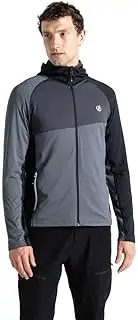 [Dare 2b] Mens Touring Hooded Stretch Full Zip Jacket (UK Size: XL) (Ebony/Black)