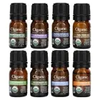 2 X Cliganic, Essential Oils, Aromatherapy Set, 8 Piece Set