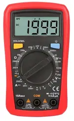 泰菱電子◆掌上型低價三用電表/三用電錶 + 溫度測量DMM-134B TECPEL