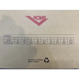 全黑白小Logo PONY ENJOY 洞洞鞋