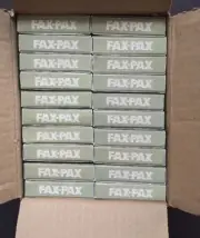 1986 FAX PAX TENNIS Factory 20 Set Case Evert John McEnroe Steffi Graf Rc MT