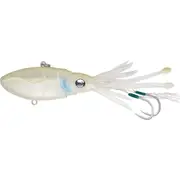 Nomad Squidtrex Jig Lure 130mm White Glow