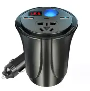 Car Inverter Converter Adapter 12V To 110V Plug Power Outlet Cigarette Lighter