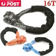 10mm * 55cm Soft Shackle Recovery Gear Dyneema Winch ROPE 16,600kg 16.6T