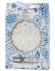 [PILBEAM LIVING] Paisley Scented Ceramic Disc Fragrance Spray Fresh Linen 2Piece 15ml