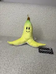 New Mario Kart Banana Peel Plush Doll Stuffed Animal Toy 8” Inch