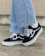 Vans Womens Old Skool Platform Shoes