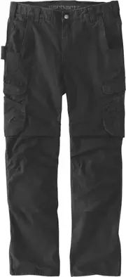 Carhartt Steel Cargo, workwear pants , color: Black , size: W30/L30