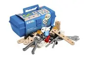 49pc Brio Builder - Starter Kids Childrens Wooden Interactive Play Toy Set 3Y+