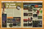 2000 Legend of Dragoon PS1 Playstation 1 PREVIEW Print Ad/Poster Video Game Art