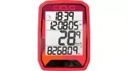 CicloSport Cycle Computer " Protos 213 Red, 4-Zeilen-Display, Wireless