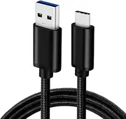 T Tersely USB C Cable 1m USB A to USB C 2.0 Cable Type C Charger Cable Fast Charging Cord Cable for Samsung Galaxy S25 S24 S23 S22 A54 A14 Flip 6 5 Fold 6 5, Pixel 8 Pro/8