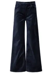 Citizens OF Humanity Paloma Velvet Wide-leg Jeans - Navy - 24 (W24 / UK6 / XS) 24 (W24 / UK6 / XS)