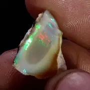 13.70Ct Original AAA+ Ethiopian "Play-Of-Color" Fire Opal Rough Natural Gemstone