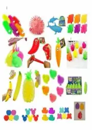 Sensory Toys Stretch Funny Fiddle Fidget Autism ADHD Special Needs SEN Bday Gift