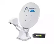 Altech UEC AURA ST60 Self Pointing Motorised Satellite Dish Vast Foxtel TV Ca...