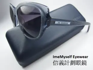 信義計劃 眼鏡 Jil Sander JS675S 義大利製 太陽眼鏡 貓眼框 膠框 藍光 全視線 sunglasses