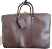 Auth Louis Vuitton Sirius 45 Epi Moka