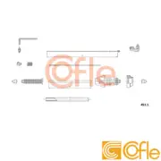 ACCELERATOR CABLE FOR CITROËN EVASION/MPV SYNERGIE JUMPY/Van/Platform/Chassis
