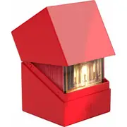 Ultimate Guard Boulder 100+ Solid Red Deck Box