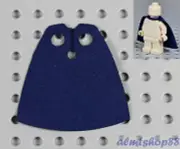 Dark Blue Cloth Cape For LEGO Minifigures - Fabric Robe Cloak Star Wars Jedi