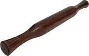 Purpledip Wooden Belan Roti Maker Rolling Pin for Kitchen: Thin & Long, 14 inches (11070A)